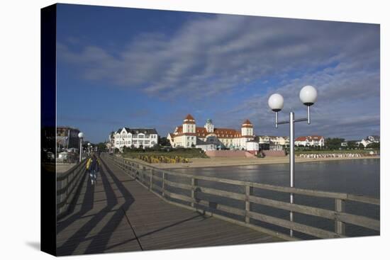 Binz, Rugen, West Pomerania Mecklenburg, Germany-Charles Bowman-Stretched Canvas