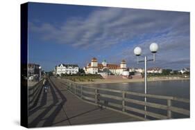 Binz, Rugen, West Pomerania Mecklenburg, Germany-Charles Bowman-Stretched Canvas