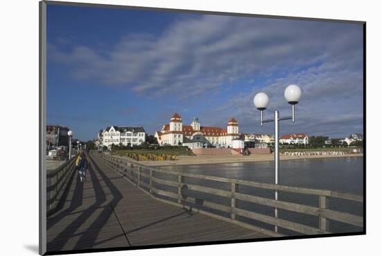 Binz, Rugen, West Pomerania Mecklenburg, Germany-Charles Bowman-Mounted Photographic Print