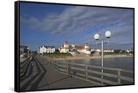 Binz, Rugen, West Pomerania Mecklenburg, Germany-Charles Bowman-Framed Stretched Canvas