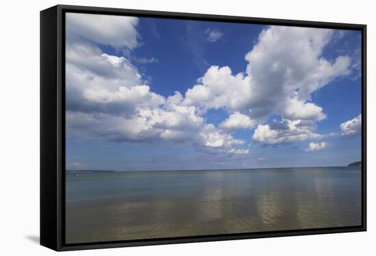 Binz, Rugen, West Pomerania Mecklenburg, Germany-Charles Bowman-Framed Stretched Canvas