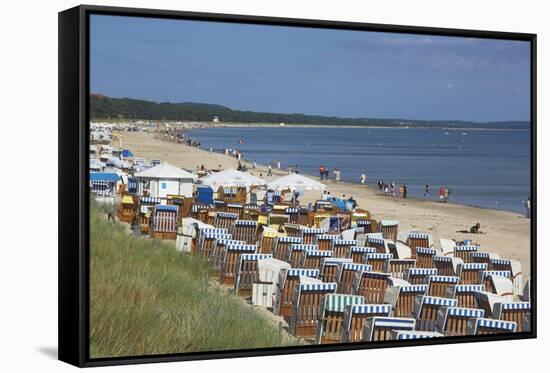 Binz, Rugen, West Pomerania Mecklenburg, Germany-Charles Bowman-Framed Stretched Canvas