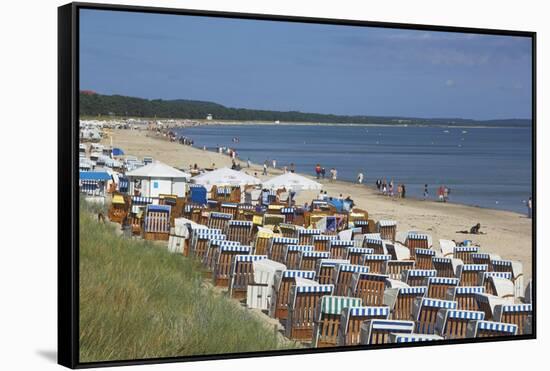Binz, Rugen, West Pomerania Mecklenburg, Germany-Charles Bowman-Framed Stretched Canvas