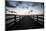 Binzer Seebrücke at sunrise-Mandy Stegen-Mounted Photographic Print