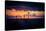 Binzer Seebrücke at sunrise-Mandy Stegen-Stretched Canvas