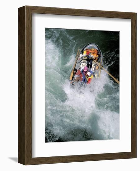 Bio Bio River Rafters, Chile-Lee Kopfler-Framed Photographic Print