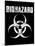 Biohazard Logo-null-Mounted Poster