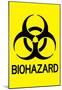 Biohazard Warning Art Poster Print-null-Mounted Poster