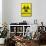 Biohazard Warning Art Poster Print-null-Framed Stretched Canvas displayed on a wall