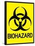 Biohazard Warning Art Poster Print-null-Framed Poster