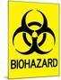 Biohazard Warning Art Poster Print-null-Mounted Poster