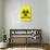 Biohazard Warning-null-Art Print displayed on a wall