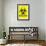 Biohazard Warning-null-Framed Art Print displayed on a wall