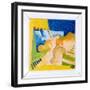 Biological Forms in a Square Within a Square, 2006-Jan Groneberg-Framed Giclee Print