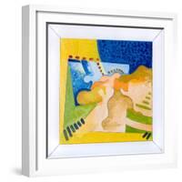 Biological Forms in a Square Within a Square, 2006-Jan Groneberg-Framed Giclee Print