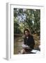 Biologist-Author Rachel Carson Reading in the Woods Near Her Home, 1962-Alfred Eisenstaedt-Framed Photographic Print