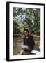 Biologist-Author Rachel Carson Reading in the Woods Near Her Home, 1962-Alfred Eisenstaedt-Framed Photographic Print