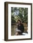 Biologist-Author Rachel Carson Reading in the Woods Near Her Home, 1962-Alfred Eisenstaedt-Framed Photographic Print