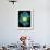 Bioluminescent Enzyme Molecule-Laguna Design-Framed Photographic Print displayed on a wall