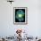 Bioluminescent Enzyme Molecule-Laguna Design-Framed Photographic Print displayed on a wall