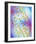 Biometric Fingerprint Scan-PASIEKA-Framed Photographic Print