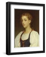 Biondina-Frederick Leighton-Framed Giclee Print