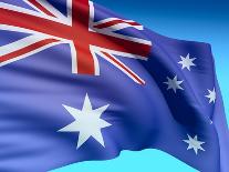 Flag Of Australia-bioraven-Art Print