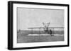 Biplane Crashed in a Field, World War I, France, 1915-null-Framed Giclee Print