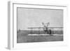 Biplane Crashed in a Field, World War I, France, 1915-null-Framed Giclee Print