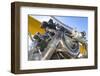 Biplane engine detail, Madras, Oregon.-William Sutton-Framed Photographic Print