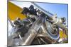 Biplane engine detail, Madras, Oregon.-William Sutton-Mounted Photographic Print