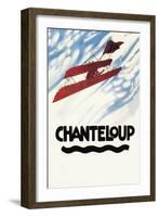 Biplane Executes a Loop-Axel Nygaard-Framed Art Print