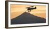Biplane fly-by at Madras Airshow, Oregon.-William Sutton-Framed Photographic Print
