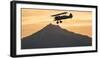 Biplane fly-by at Madras Airshow, Oregon.-William Sutton-Framed Photographic Print