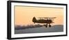 Biplane fly-by at Madras Airshow, Oregon.-William Sutton-Framed Photographic Print