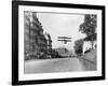 Biplane Flying over Washington-null-Framed Photographic Print