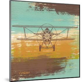 Biplane I-Yashna-Mounted Art Print