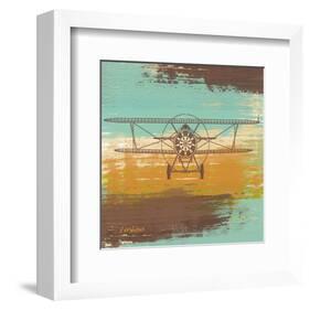 Biplane I-Yashna-Framed Art Print