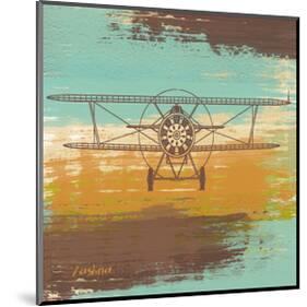 Biplane I-Yashna-Mounted Art Print