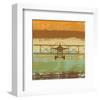 Biplane II-Yashna-Framed Art Print