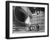 Biplane in Wind Tunnel-null-Framed Photographic Print