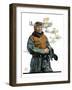 "Biplane Pilot,"October 9, 1926-Edgar Franklin Wittmack-Framed Giclee Print