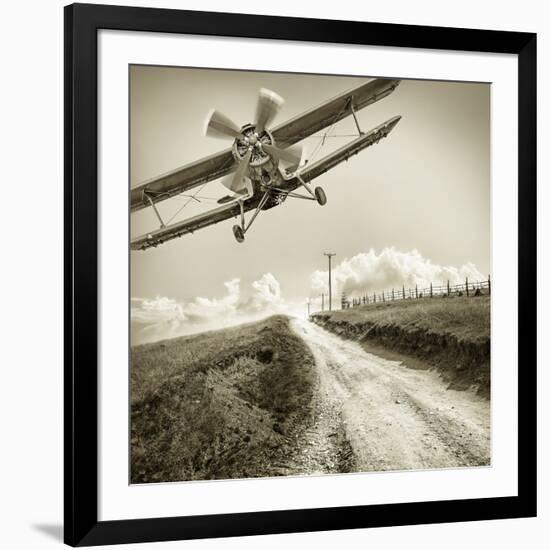 Biplane-frankpeters-Framed Photographic Print