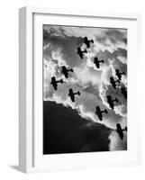 Biplanes, C1917-null-Framed Photographic Print