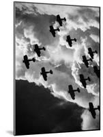 Biplanes, C1917-null-Mounted Photographic Print