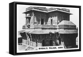 Birbal's Palace, Fatehpur Sikri, Agra, India, C1925-null-Framed Stretched Canvas