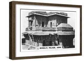 Birbal's Palace, Fatehpur Sikri, Agra, India, C1925-null-Framed Giclee Print