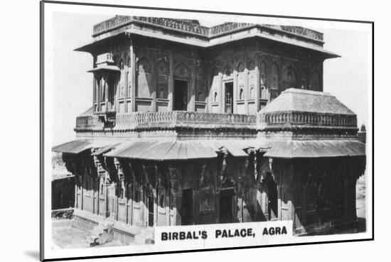 Birbal's Palace, Fatehpur Sikri, Agra, India, C1925-null-Mounted Giclee Print
