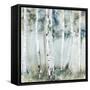 Birch Blue Forest-Allison Pearce-Framed Stretched Canvas