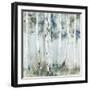 Birch Blue Forest-Allison Pearce-Framed Art Print